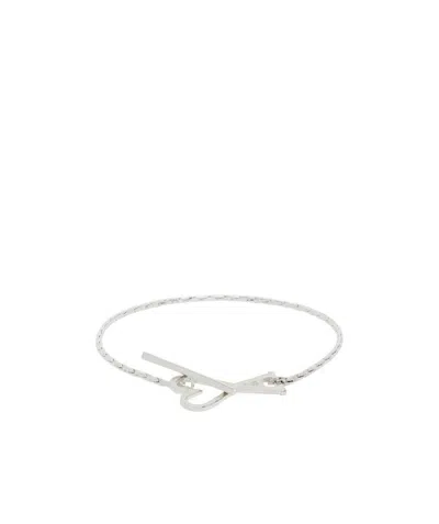 AMI ALEXANDRE MATTIUSSI AMI LOGO CHARM BRACELET