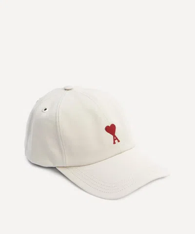 AMI ALEXANDRE MATTIUSSI AMI DE COEUR EMBROIDERED BASEBALL CAP