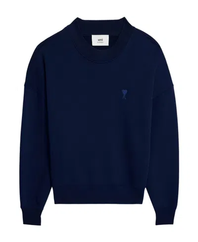 AMI ALEXANDRE MATTIUSSI AMI DE COEUR EMBROIDERED SWEATSHIRT