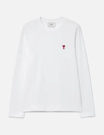 AMI ALEXANDRE MATTIUSSI AMI DE COEUR LONG SLEEVES T-SHIRT