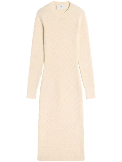 AMI ALEXANDRE MATTIUSSI AMI DE COEUR MIDI DRESS