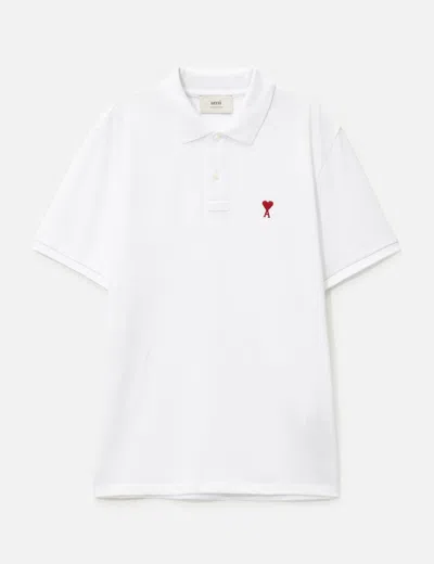 AMI ALEXANDRE MATTIUSSI AMI DE COEUR POLO SHIRT