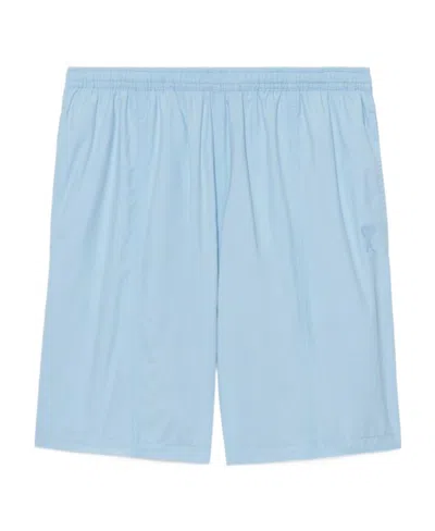 AMI ALEXANDRE MATTIUSSI STRAIGHT-LEG SWIM SHORTS