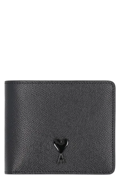 AMI ALEXANDRE MATTIUSSI AMI PARIS LEATHER WALLET