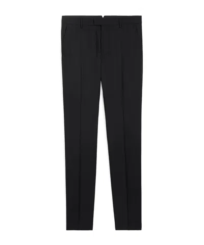 AMI ALEXANDRE MATTIUSSI AMI PARIS LOW-RISE TAPERED TROUSERS