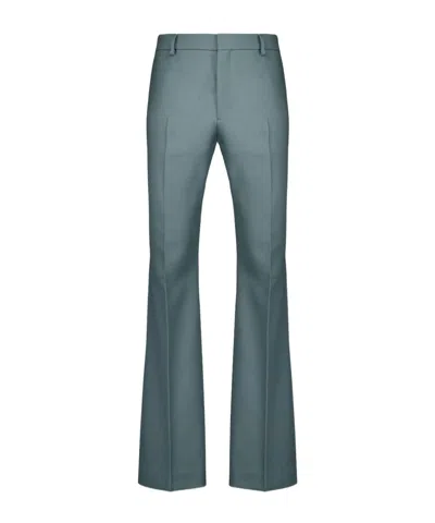AMI ALEXANDRE MATTIUSSI AMI PARIS FLARED FIT TROUSERS