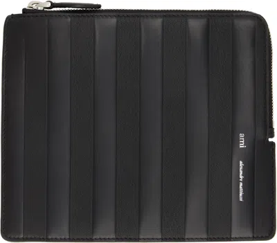 AMI ALEXANDRE MATTIUSSI BLACK MIDI POUCH