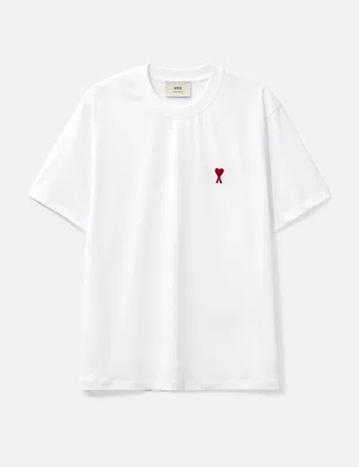 AMI ALEXANDRE MATTIUSSI COTTON AMI DE COEUR T-SHIRT