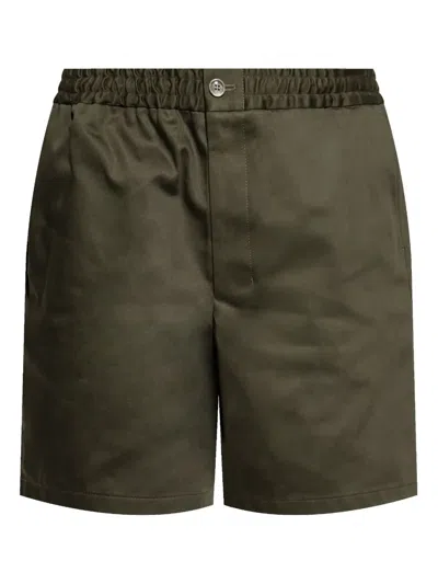 AMI ALEXANDRE MATTIUSSI COTTON SHORTS