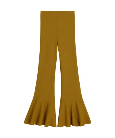 AMI ALEXANDRE MATTIUSSI ELASTIC WAIST CASUAL PANTS