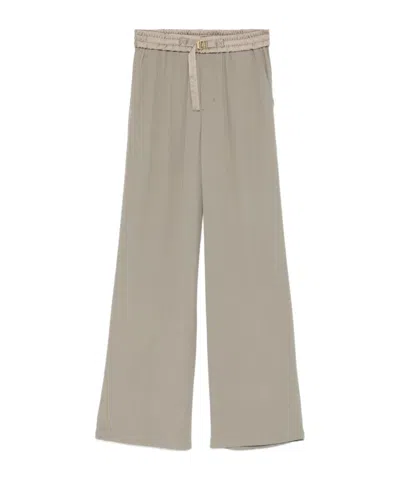 AMI ALEXANDRE MATTIUSSI ELASTIC WAIST CASUAL PANTS