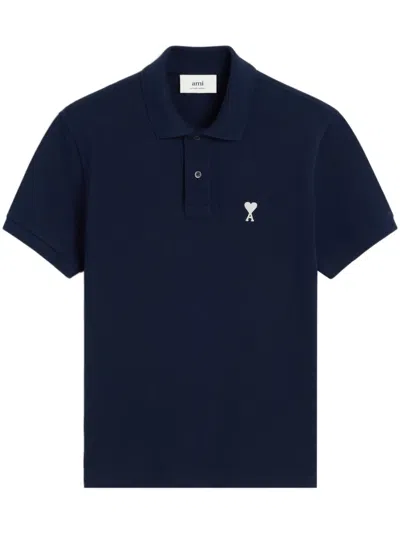 AMI ALEXANDRE MATTIUSSI AMI DE COEUR POLO SHIRT