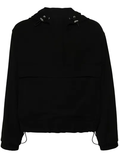 AMI ALEXANDRE MATTIUSSI HOODED WINDBREAKER
