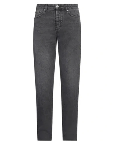 AMI ALEXANDRE MATTIUSSI AMI ALEXANDRE MATTIUSSI MAN JEANS BLACK SIZE 34 COTTON