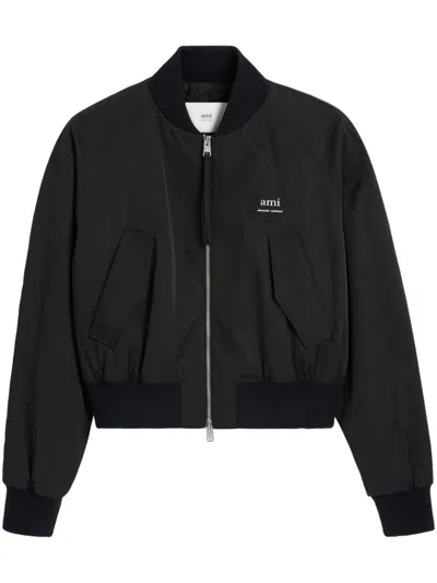 AMI ALEXANDRE MATTIUSSI TECHNICAL BOMBER JACKET