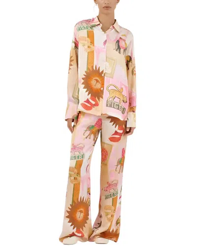 AMINA GLAM AMINA GLAM 2PC SHIRT & PANT SET