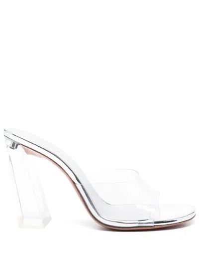 AMINA MUADDI AMINA MUADDI BRIGITTE PVC HEEL MULES