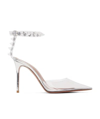 AMINA MUADDI TRANSPARENT HIGH HEELS