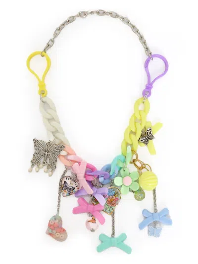 AMIR SLAMA BOW-DETAIL BAG CHAIN