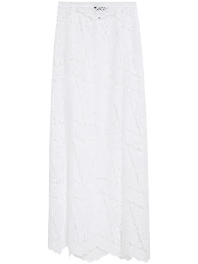 AMIR SLAMA LACE MAXI SKIRT