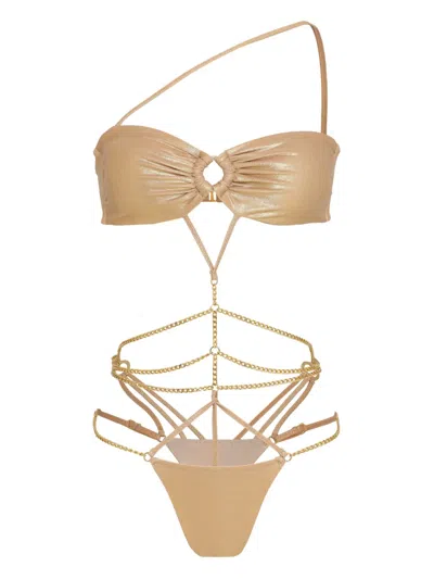 AMIR SLAMA METALLIC BIKINI