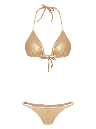 AMIR SLAMA METALLIC BIKINI