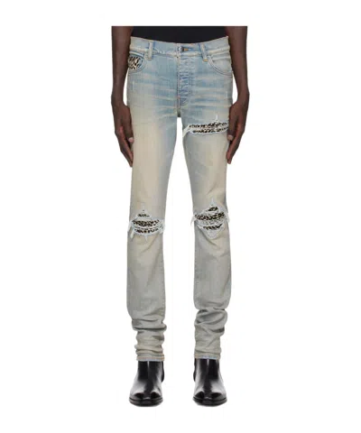 AMIRI BELT-LOOP JEANS