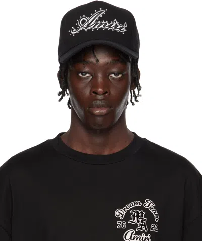 AMIRI BLACK CRYSTAL CAP