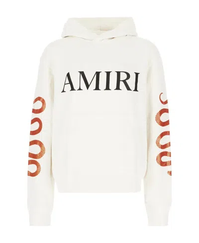 AMIRI SANKE-PRINT HOODIE