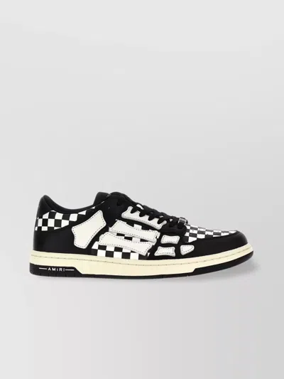 AMIRI LEATHER LOW-TOP SNEAKERS