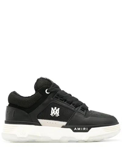 AMIRI MA-1 PANELLED LEATHER SNEAKERS