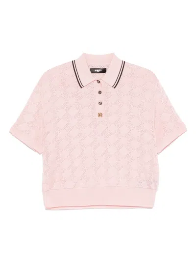 AMIRI MA QUAD POLO TOP