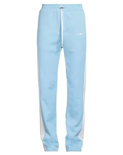 AMIRI AMIRI MAN PANTS SKY BLUE SIZE S POLYESTER