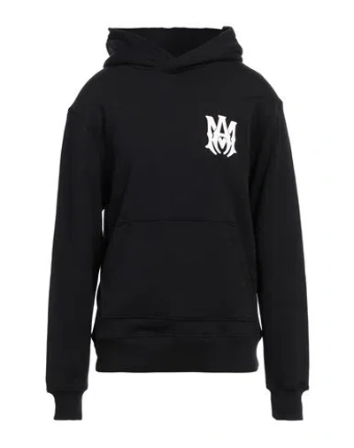 AMIRI AMIRI MAN SWEATSHIRT BLACK SIZE L COTTON, LYOCELL