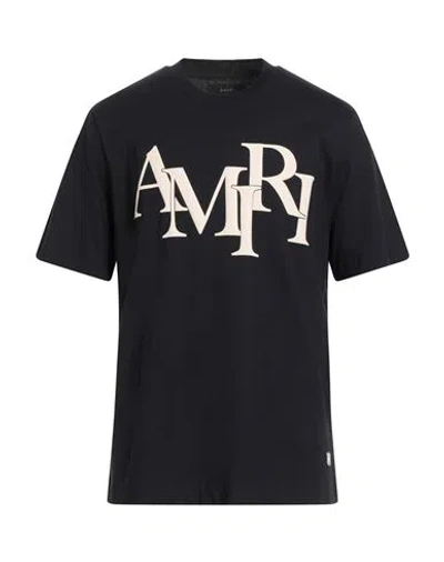 AMIRI AMIRI MAN T-SHIRT BLACK SIZE L COTTON