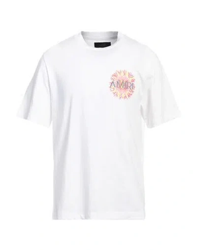 AMIRI AMIRI MAN T-SHIRT WHITE SIZE L COTTON