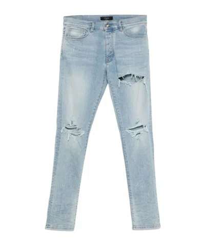 AMIRI AMIRI MX1 DISTRESSED JEANS