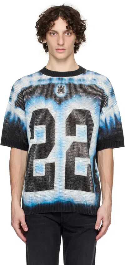 AMIRI MULTICOLOR '22' TIE DYE T-SHIRT