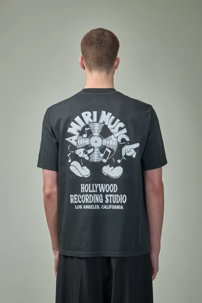AMIRI AMIRI MUSIC RECORD TEE