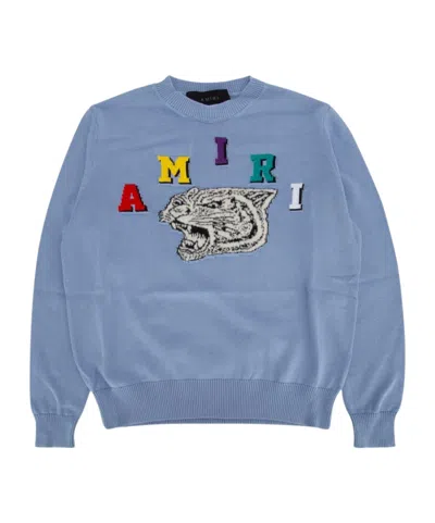 AMIRI LOGO-JACQUARD SWEATER