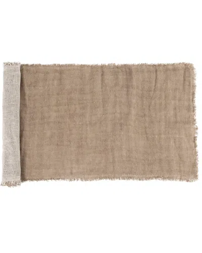 AMITY HOME AMITY HOME ASHFORD 108IN LINEN TABLE RUNNER