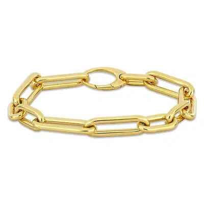 AMOUR AMOUR OVAL LINK BRACELET IN 14K YELLOW GOLD - 7 IN