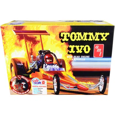 AMT 1-25 SCALE TOMMY IVO REAR ENGINE DRAGSTER SKILL 2 MODEL KIT