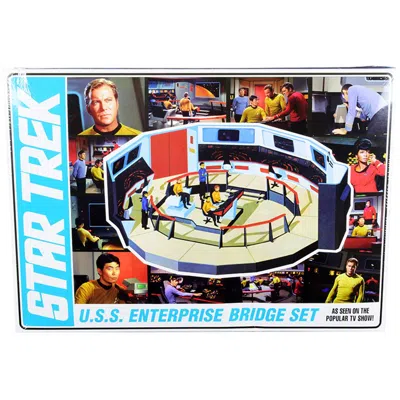AMT 1-32 SCALE U. S.S. ENTERPRISE COMMAND BRIDGE SET STAR TREK TV SHOW SKILL 2 MODEL KIT