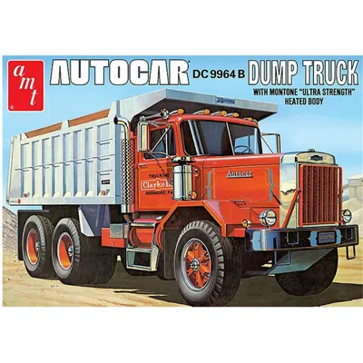 AMT 1 BY 25 SCALE AUTOCAR DUMP TRUCK PLASTIC MODEL KIT