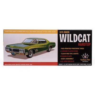 AMT 1 TO 25 SCALE 1970 BUICK WILDCAT HARDTOP CRAFTSMAN PLUS SERIES SKILL 2 MODEL KIT