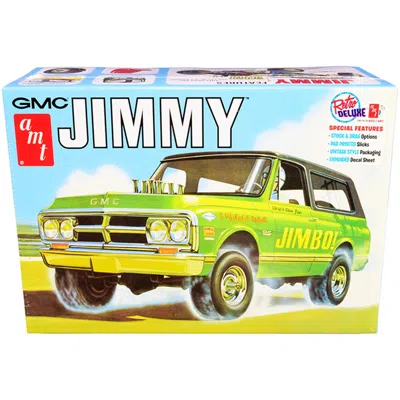 AMT SKILL 2 1972 GMC JIMMY PICKUP TRUCK 2-IN-1 KIT 1 BY 25 SCALE MODEL KIT