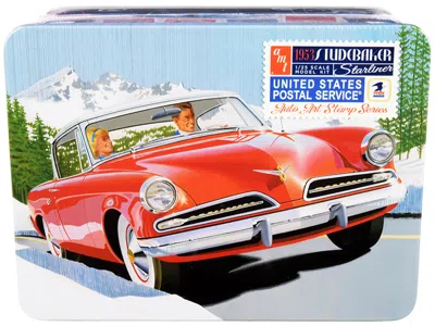 AMT SKILL 2 MODEL KIT 1953 STUDEBAKER STARLINER WITH "USPS" (UNITED STATES POSTAL SERVICE) THEMED COLLEC