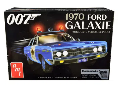 AMT SKILL 2 MODEL KIT 1970 FORD GALAXIE POLICE CAR "LAS VEGAS METROPOLITAN POLICE DEPT" "DIAMONDS ARE FO