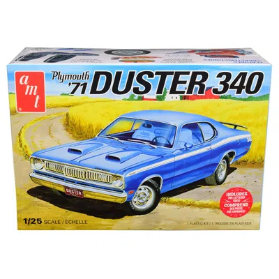 AMT SKILL 2 MODEL KIT 1971 PLYMOUTH DUSTER 340 1 BY 25 SCALE MODEL